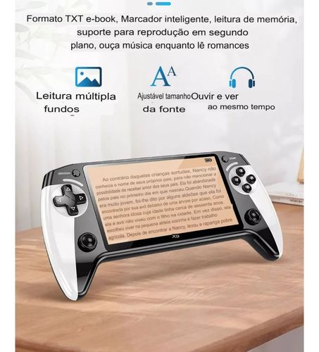 X9 Handheld Vídeo Game 2000 Jogo Portátil Retrô 5,5polegadas - Imagem 2