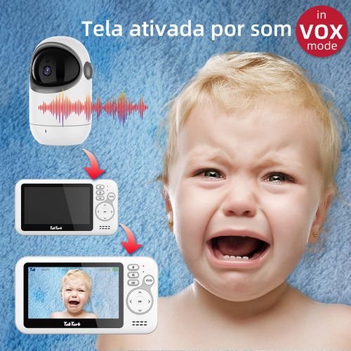 Camera Babá Eletrônica Taktark Bm812 Zoom 3x - Imagem 7
