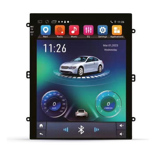 Central Multimidia 9,7'' Knup Tesla Ra929 Android 13 2/32gb Cor Preto - Imagem 2