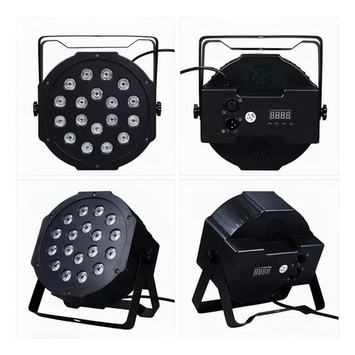 Canhão Jogo De Luz 18 Leds 80w Rgb Jogo De Luz - Imagem 5