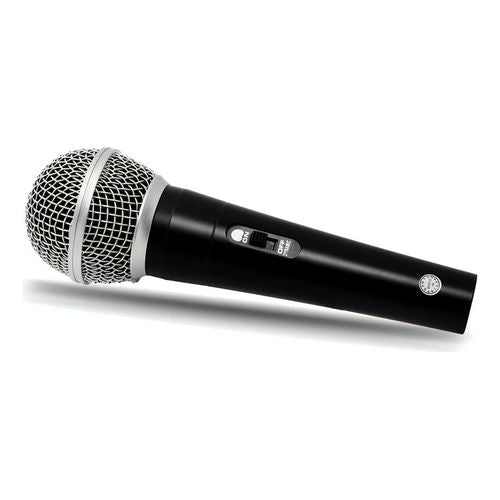 Microfone Com Fio Profissional Metal Cabo 5mts M-58 - Imagem 1