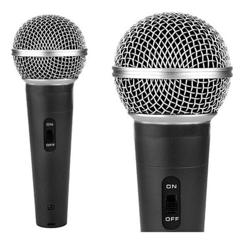 Microfone Com Fio Profissional Metal Cabo 5mts M-58 - Imagem 8