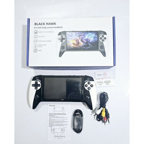 Vídeo Game Portátil  X9 5.5" Black Hawk 20 Mil Jogos Retrô
